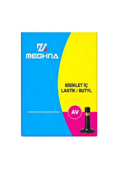 700 X 35/43 C A/v 48mm Kutulu - Meghna İç Lastik 28 Jant Bisiklet İç Lastiği Kalın Oto Sibop
