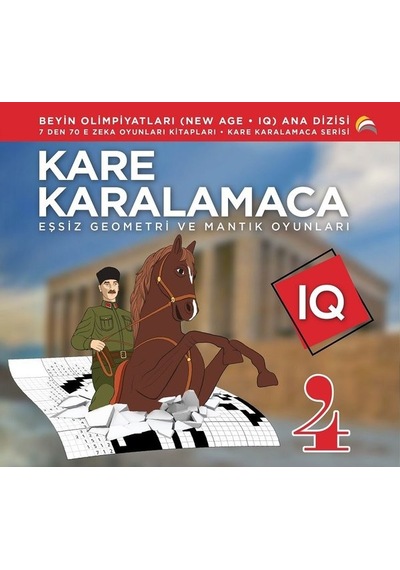 Kare Karalamaca 4-Eşsiz Geometri ve Mantık Oyunları- Ekinoks