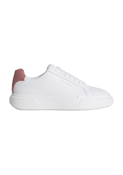 Calvin Klein Jeans Kadın Chunky Cupsole Laceup Lth Bt Aop Wn Ayakkabı Yw0yw02036061 Beyaz