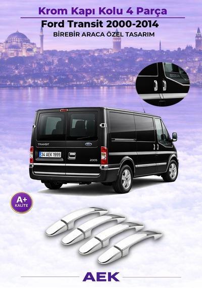 Ford Transit Kapı Kolu 2003-2014 Paslanmaz Çelik