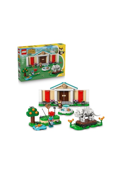 LEGO® Animal Crossing™ Blathers Müze Koleksiyonu 77056 - 7 Yaş ve Üzeri Çocuklar için Yaratıcı Oyuncak Yapım Seti (543 Parça)