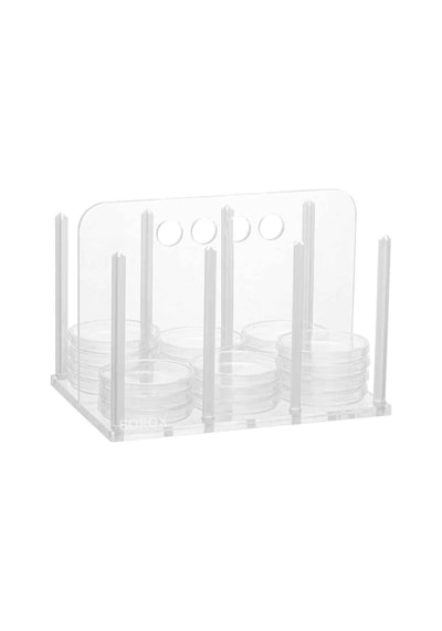 Borox Akrilik Petri Kabı Standı 60 MM Petri İçin Rack