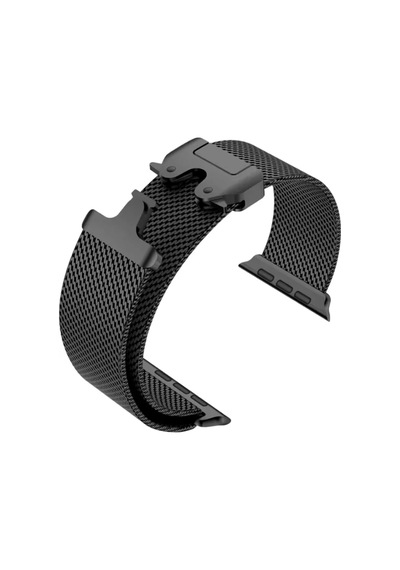 Wearfitpro Apple Uyumlu Watch  Milano Örgü Loop Paslanmaz Çelik Kordon 42-45-49mm - Manyetik Toka 8-9-10