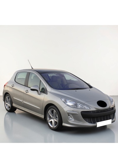Peugeot 308 2008-2012 Sol Ön Sürücü Tarafı Güneşlik Gri Renk