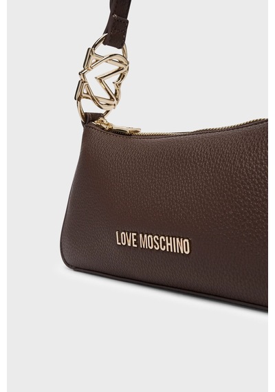 Love Moschino Logolu Ayarlanabilir Askılı Çanta Bayan Çanta Jc4007pp1plb0300 Kahve