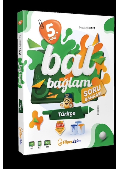 5. Sınıf Bal Bağlam Türkçe Soru Bankası Hiper Zeka Yayınları