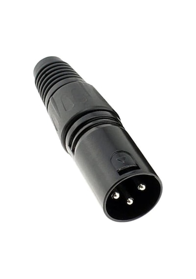 Hepa Merz Sfc - M21 Canon Erkek 3 Pinli Xlr Siyah Konnektör