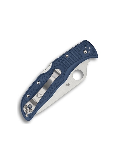 Spyderco Endela Cobalt Blue Frn Cpm Spy27 Plainedge Kamp Çakı Mavi