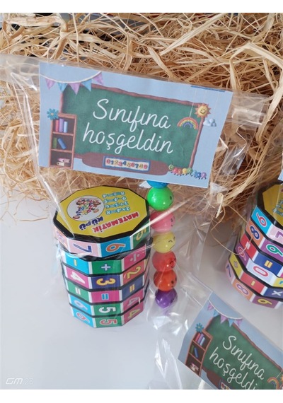 Farklı Market Sınıfına Hoşgeldin Zeka Küpü Ve Kalem 10 Adet