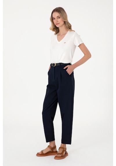 U.S. Polo Assn. Kadın Lacivert Örme Pantolon 50292417-VR033