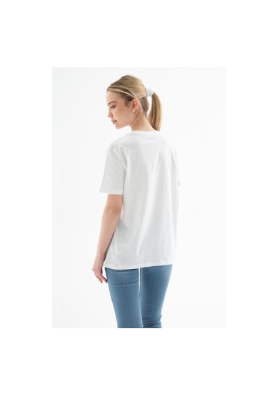 Fashıon Frıends Kadın T-shirt 25y0131k1 Bej