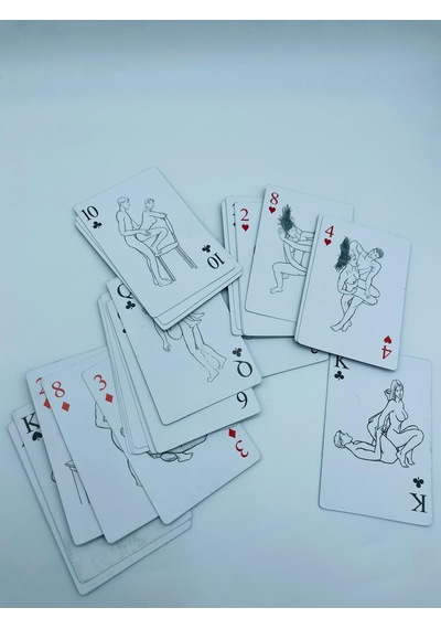 Kamasutra İskambil Kağıtları -pozisyon Oyunkartları//54lü-a/30