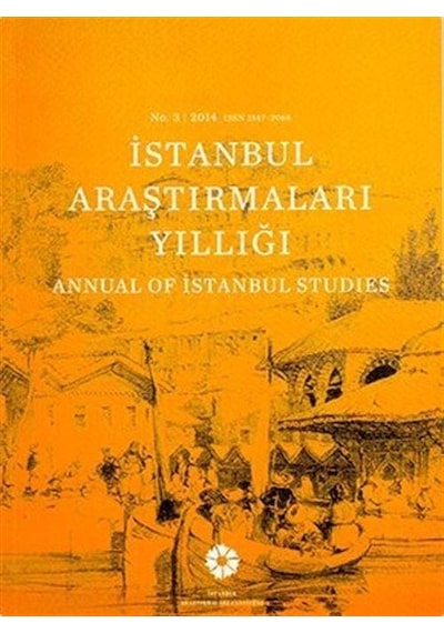İstanbul Araştırmaları Yıllığı No.3 - 2014- İstanbul Araştırmaları  Enstitüsü