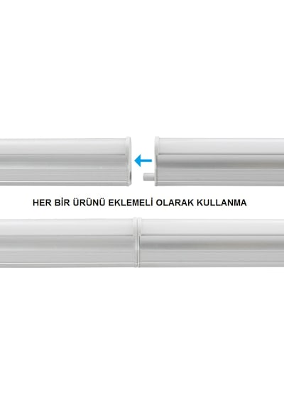 Cata Ct-2468 12 Watt T5 Led Incetüp Eklenebilir Anahtarlı Armatür (408149486) Beyaz