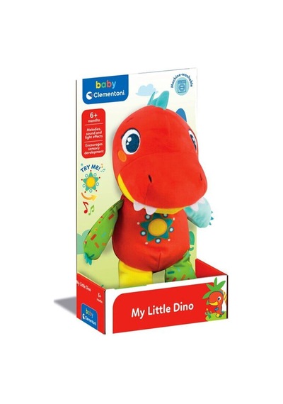 17847 Baby Clementoni - Trex Dinozor Peluş Oyuncak