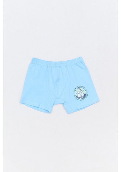 Fullamoda Yelken Baskılı Erkek Çocuk 3 Lü Boxer 23mıcg631193589-lacivert Lacivert