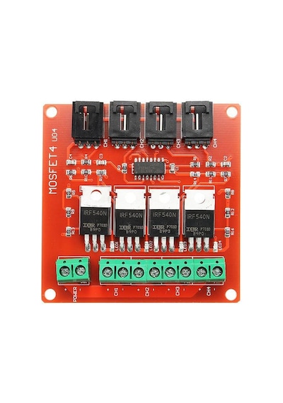 Irf540 4 Kanal Mosfet Modülü