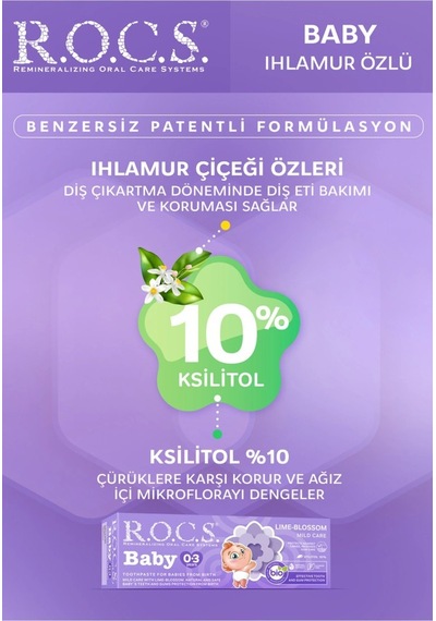 .baby Diş Macunu 0-3 Yaş 35 Ml Ihlamur - Özel Seri 356126-00005 R2136