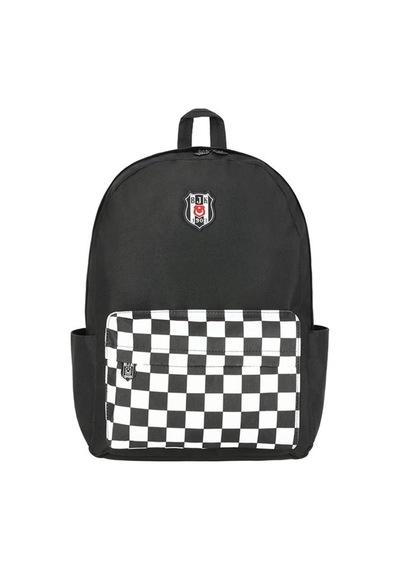 Me Sırt Çantası Beşiktaş Dama Cep Desenli 25305 Çok Renkli