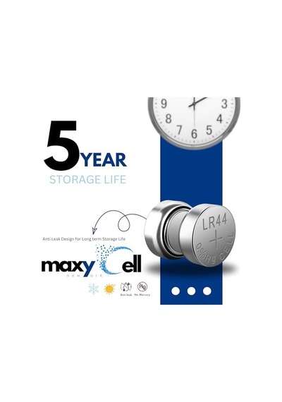 Maxycell 24 Adet Ag13 Lr44 Düğme Pil 1.5 V 24 Adet