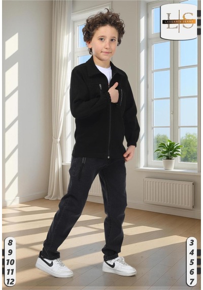 Lasgaris Jeans Erkek Çocuk Siyah