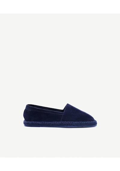 Yargıcı Jüt Tabanlı Deri Espadril 25yeay4015x 004 Lacivert