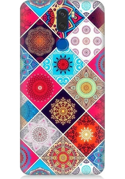 Vestel Venus Z30 Uyumlu Pitikare Mandala Desenler Desenli Silikon Kılıf