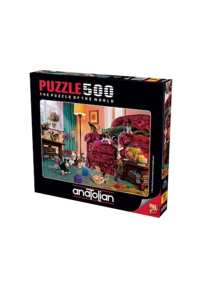 Anatolian 500 Parçalık Puzzle - Şımarık Kediler 3632