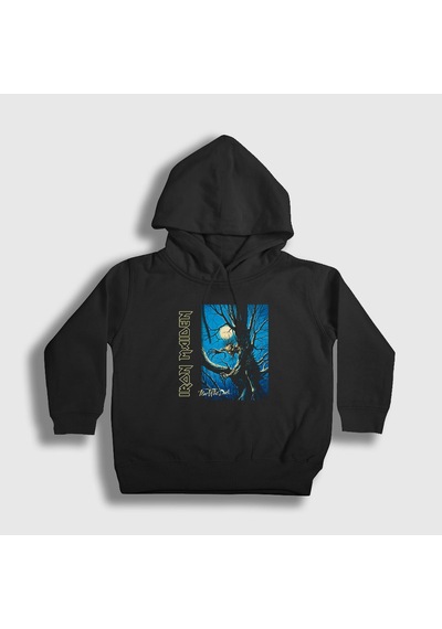Presmono Unisex Çocuk Fear Of The Dark Iron Maiden Kapüşonlu Sweatshirt Siyah Presmono Unisex Çocuk Fear Of The Dark Iron Maiden Kapüşonlu Sweatshirt Siyah