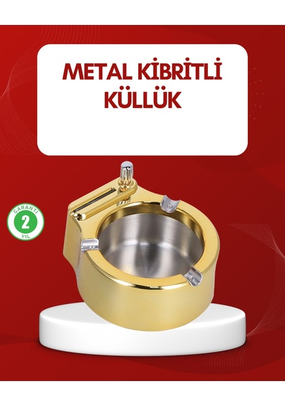 Metal Küllük Gizli Ateşleme Sistemli Şık Tasarım