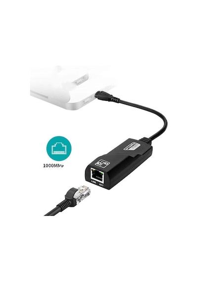 Primex Px-2035 Gigabit Lan Adaptör, 1000mbps Gigabit Ethernet Adaptör, Usb Ethernet Dönüştürücü, Gigabit Usb İnternet Çevirici, Usb Network Çevirici, Rj45 Adaptör 1000mbps
