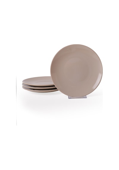 Keramika Taupe Ege Pasta Tabağı 20 Cm 4 Adet 594 Krem