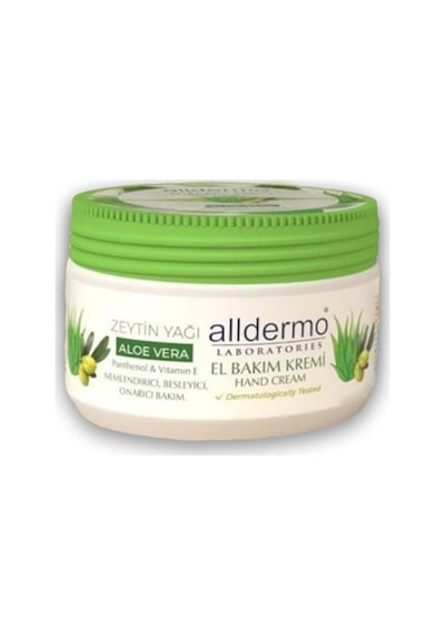 Alldermo Aloe Vera Zeytinyağı El Bakım Kremi 250 ML
