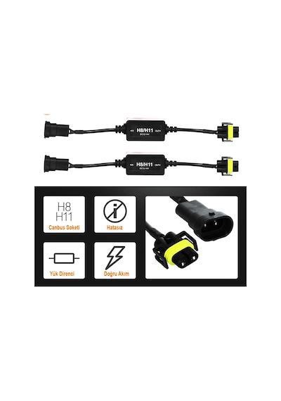 Joyecar Canbus Dekoder Arıza Işığı Söndürücü H8-H9-H11
