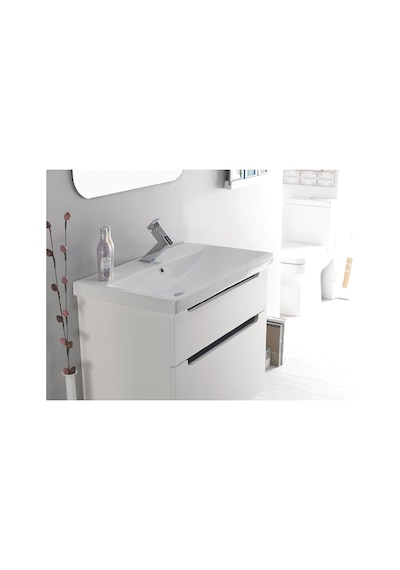 Turkuaz Seramik Cerastyle Frame 65 x 45 CM Etajerli Lavabo Turkuaz Seramik Cerastyle Frame 65 x 45 CM Etajerli Lavabo