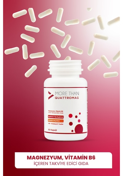 Quattromag Magnezyum Kompleks 60 Kapsül