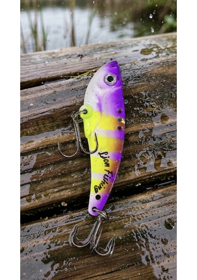 Lion Fishing Mor Sarı Çizgili Vb-08 14g