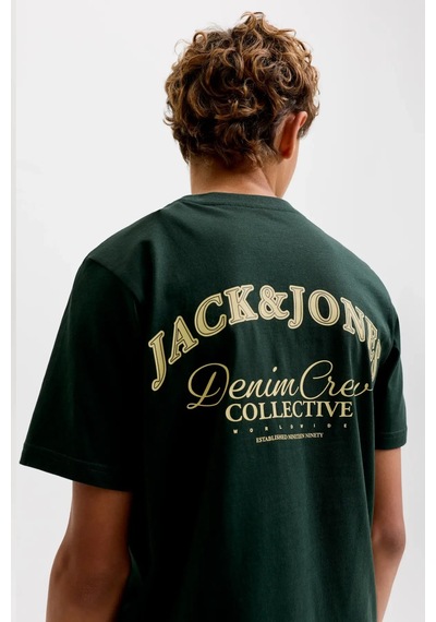 Jack & Jones Jjebrabdes Çocuk Tişört Haki