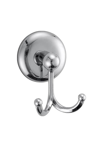 Vidalı Askılık Banyo Tuvalet Lavabo Havlu Bornoz Askısı Çatal İkili Metal Askı Krom Diğer