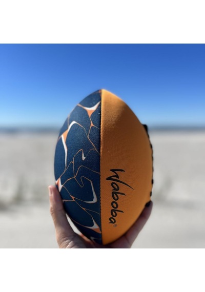 Waboba Sporty Plaj Amerikan Futbol Topu 5 Numara, Deniz, Havuz Ve Bahçe Oyunları İçin Rugby Topu, 9 İnç