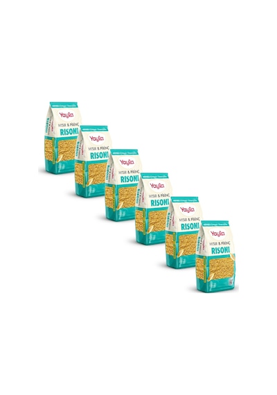 Yayla Mısır Ve Pirinç Risoni Makarna 400 G X6