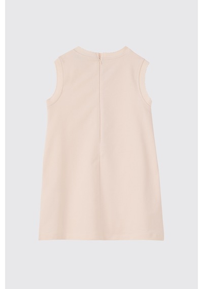 Panço Kız Çocuk Payetli Pudra Elbise 2611gk26012 Pembe