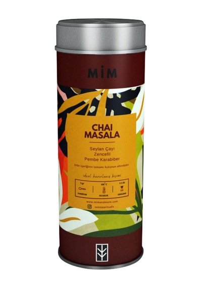 Mim Tea Chai Masala Tea Baharatlı Seylan Çayı 50 G