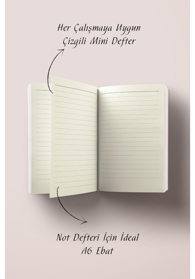 Kolaj Serisi 4 - Allah Benimle Mini Defter Çok Renkli