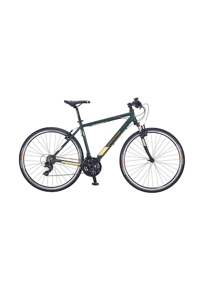 Salcano City Life 24s V - Full Shimano 24 Vites - 20" Şehir Ve Gezi Bisikleti - Haki Siyah