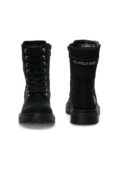 U.s. Polo Assn. 6w Lane 6pr Siyah Kadın Bot