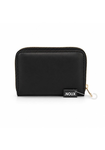 Noux Mini Çok Bölmeli Kadın Cüzdan Siyah