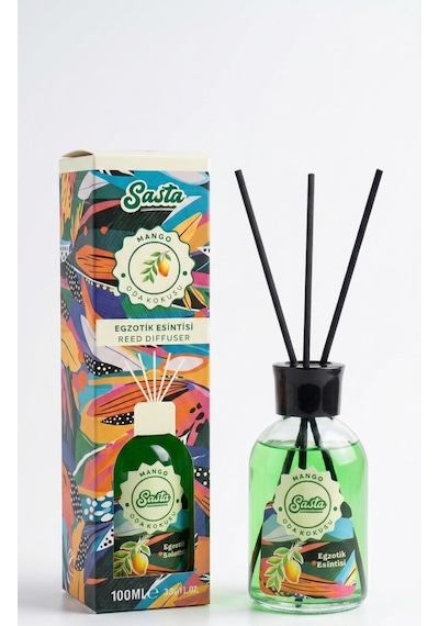 Sasta Mis Kokulu Bambu Oda Kokuları Egzotik Esintisi 100 Ml Ekonomik Boy Mango