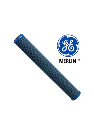 17 İnç 5 Mikron GE Merlin Blok Karbon Filtre