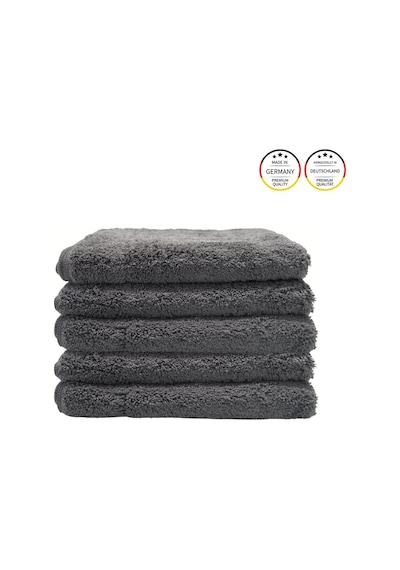 Mole Mikrofiber Çift Yüzlü Oto Kurulama Havlusu 50 70 440gsm Paket İçeriği 1 Adet- Renk Antrasit